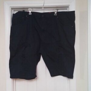 MAKOBI MK High End Sportwear Distressed Shorts Navy Size 54